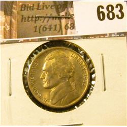 1938-D Jefferson Nickel, BU, value $15