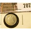 Image 1 : 1852-O Seated Liberty Half Dime, G, value $30