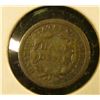 Image 2 : 1858 Seated Liberty Half Dime, VG, value $22