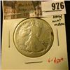 Image 1 : 976 . 1916-D Walking Liberty Half Dollar, AG, clear date & mint mar