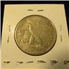 Image 2 : 989 . 1939 Walking Liberty Half Dollar, AU, value $25