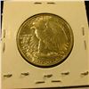 Image 2 : 993 . 1942 Walking Liberty Half Dollar, BU MS63+, value $60+