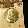 Image 1 : 999 . 1948 Franklin Half Dollar, BU, value $30