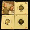 Image 1 : (3) Mercury Dimes, 1931PDS (all 3 mints for year), all VG, group value $17