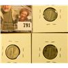 Image 2 : (3) Mercury Dimes, 1931PDS (all 3 mints for year), all VG, group value $17