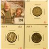 Image 1 : (3) Mercury Dimes, 1935 VF, 1935-D VG/F, 1935-S XF, group value $10+