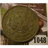 Image 2 : 1048 . 1892 Morgan Silver Dollar, XF, better date, value $53