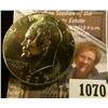 Image 1 : 1070 . 1973-D Eisenhower Dollar, BU, proof-like from a Mint Set, MS