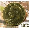 Image 1 : 1072 . 1974 Eisenhower Dollar, BU toned from a Mint Set, MS63 value