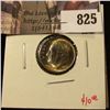 Image 1 : 1964 Roosevelt Dime, BU RAINBOW BULLSEYE TONED, awesome eye appeal, roll end coin, value $10+