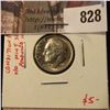 Image 1 : 1983-P Roosevelt Dime, BU, none made for Mint Sets due to a US Mint Employee strike, condition rarit