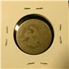 Image 2 : 1854-O arrows Liberty Seated Quarter, AG with counter stamp, either a poorly stamped 8 or a rounded 