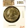 Image 1 : 1081 . 1981-P Susan B. Anthony Dollar,, BU, value $12+
