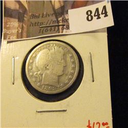 1895-O Barber Quarter, G, value $12