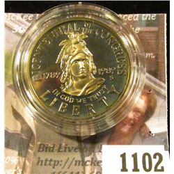 1102 . 1989-S Congress Bicentennial Commemorative Half Dollar, Proo
