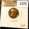 Image 1 : 1121 . 1957 Lincoln Wheat Cent, Proof, value $10