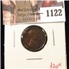 Image 1 : 1122 . 1960 Small Date Lincoln Memorial Cent, Proof, toned, value $