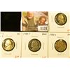Image 1 : 1137 . (4) Proof Jefferson Nickels, 1980-S, 1981-S type 1, 1983-S,