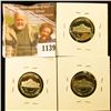 Image 2 : 1139 . (3) Proof Jefferson Nickels, 2013-S, 2015-S, 2016-S, group v