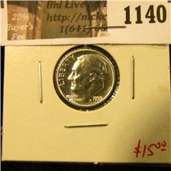 1140 . 1955 Proof Roosevelt Dime, value $15