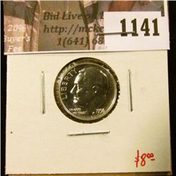 1141 . 1956 Proof Roosevelt Dime, value $8
