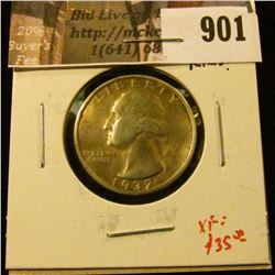 1937-S Washington Quarter, VG/F, 3rd lowest mintage in series! XF value $35