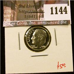 1144 . 1960 Proof Roosevelt Dime, value $5