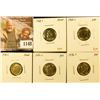 Image 1 : 1148 . (5) Proof Roosevelt Dimes, 1968-S, 1969-S, 1970-S, 1971-S, 1