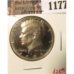 1177 . 1981-S type 2 Proof Kennedy Half Dollar, SCARCE, value $25+