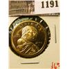 Image 1 : 1191 . 2000-S Proof Sacagawea Dollar, value $6