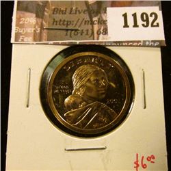 1192 . 2001-S Proof Sacagawea Dollar, value $6