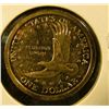 Image 2 : 1192 . 2001-S Proof Sacagawea Dollar, value $6