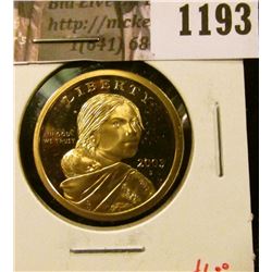 1193 . 2003-S Proof Sacagawea Dollar, value $6