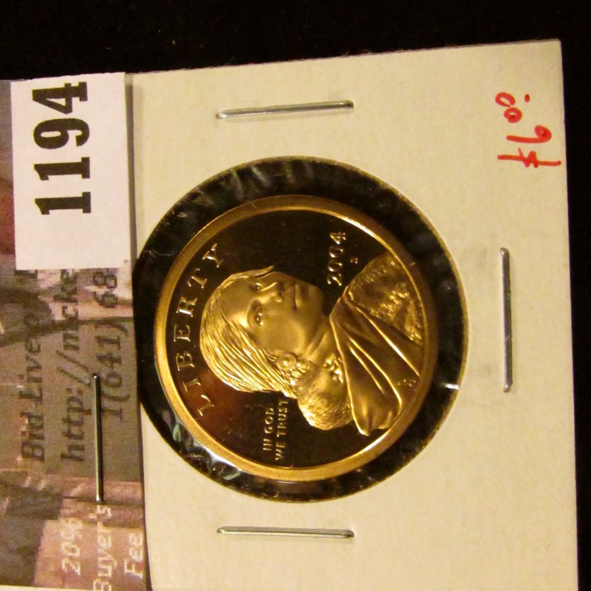 2004-S PROOF SACAGAWEA DOLLAR