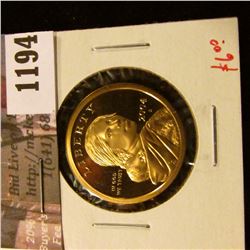 1194 . 2004-S Proof Sacagawea Dollar, value $6