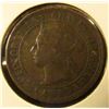 Image 2 : 1261 . 1895 Canada One Cent, VF+, value $23