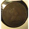 Image 2 : 1274 . 1907H Canada One Cent, VF/XF, key date, VF  value $35, XF va