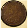Image 2 : 1279 . 1912 Canada One Cent, XF, value $6