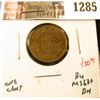Image 1 : 1285 . 1920 Canada (Small) One Cent, BU MS63+BN, value $50+
