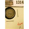 Image 1 : 1314 . 1898 Canada Five Cent Silver, F, value $35