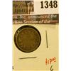 Image 1 : 1348 . 1892 wide 1 small 9 Canada Ten Cents, G, value $17