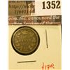 Image 1 : 1352 . 1900 Canada Ten Cents, VG, value $17