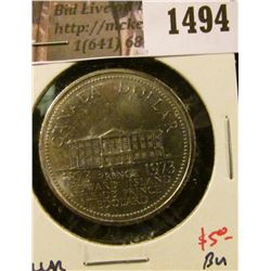 1494 . 1973 Canada One Dollar, BU, value $5+