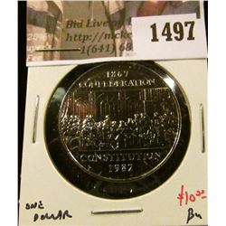 1497 . 1982 Canada One Dollar, BU, value $10+