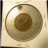 Image 2 : 1511 . 1947 ML Canada One Cent, encased in aluminum “Souvenir of Ca