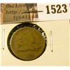 Image 1 : 1523 . 1858 LL Flying Eagle Cent, G/AG.