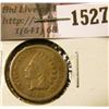 Image 1 : 1527 . 1863 Indian Head Cent, Good.