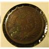 Image 2 : 1533 . 1867 Indian Head Cent, Good, corroded.