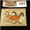 Image 1 : 1557 . 1981 Federal Migratory Waterfowl $7.50 Stamp, Mint, unsigned