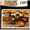 Image 1 : 1564 . 1984 Minnesota Migratory Waterfowl $3 Stamp, artist signed.